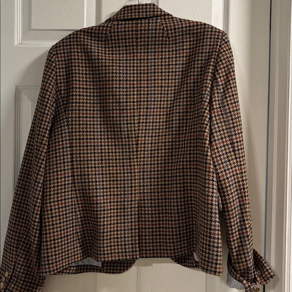 J. Crew Factory Women's Classic Houndstooth Blazer - Picture 8 of 8